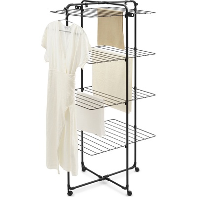 Brabantia Hangon Tower сушилник за дрехи, черен, четири нива (319303)