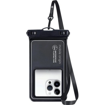 Mobile Origin Waterproof Floating Case 6.8" Black / White DBXL-BLK-WHT01