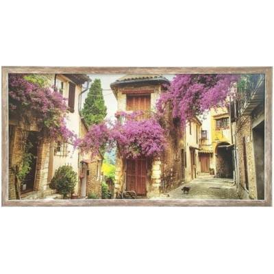 Bondecor Obraz v rámu tisk na papír lepený na MDF desku, 50x100 cm, 13-Style