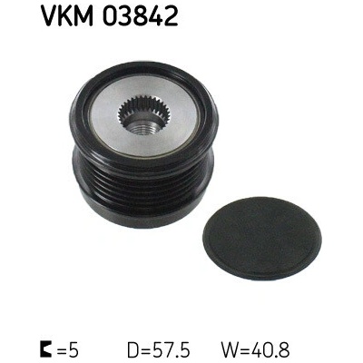 Voľnobeżka alternátora SKF VKM 03842