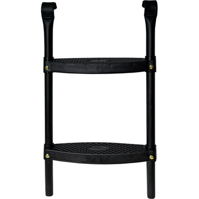 Inlea Schodíky k trampolínam s celkovým priemerom 180 - 250 cm BLACK
