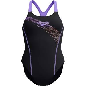 Speedo Дамски бански костюм Speedo Women's Medley Logo 1 Piece Swimsuit - Bright Peach - размер 32 (EU) (150-4310-0711)