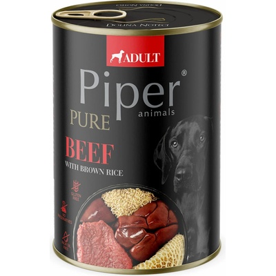 Piper Platinum Pure hovädzie a hnedá ryža 400 g