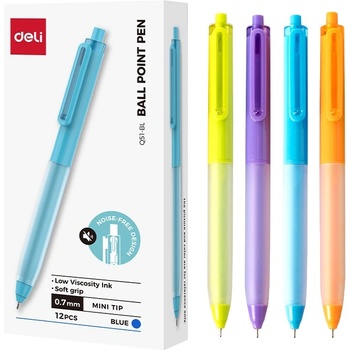 Deli автоматична химикалка EQ51-BL, (10902765)