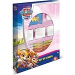 Multiprint Творчески комплект Paw Patrol Girl със 7 цветни флумастера и 4 печата