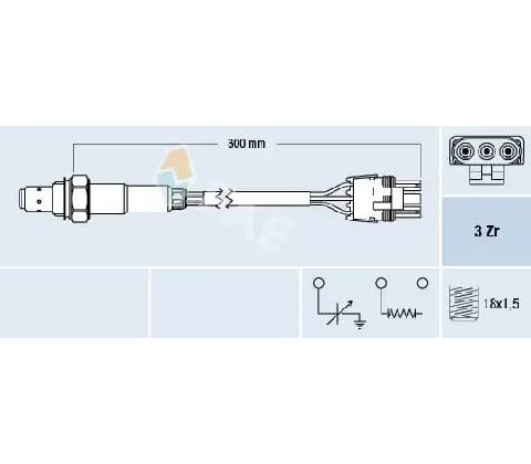 FAE Lambda sonda FAE 77116
