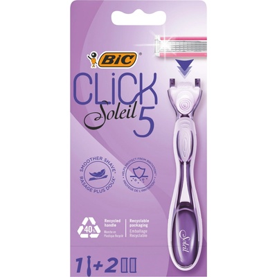 Bic Soleil Click 5 + 2 ks hlavic