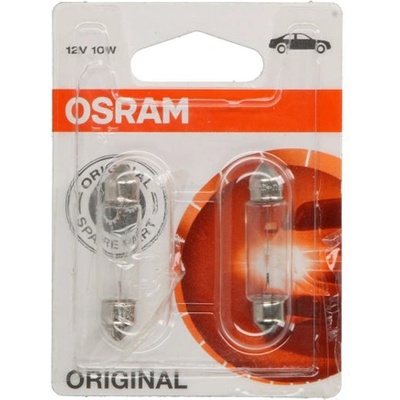 OSRAM Крушка OSRAM C10W, 12V, 10W, 100lm, 2 броя