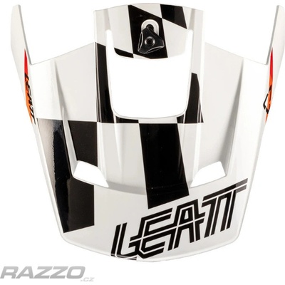 Náhradní kšilt helmy Leatt Visor Moto 3.5 V25 White