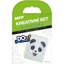 MFP 1042137 Kreatívny set samolepky panda