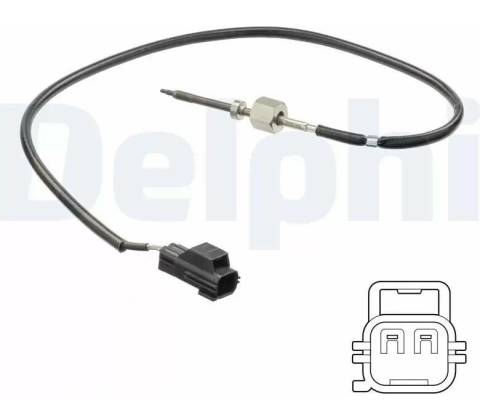 DELPHI Čidlo teploty výfukových plynů DF TS30206