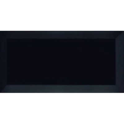 Ribesalbes Chic Colors CHICC1971 7,5 x 15 cm negro bisel lesk 1 m²