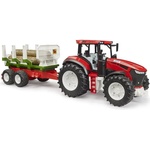 BRUDER Bruder 3453 roadmax / Трактор с ремарке за дърва и 3 трупа (br 3453)
