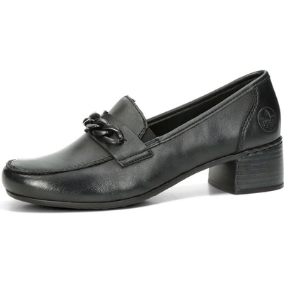 Rieker Dámské mokasiny 41660-00 schwarz