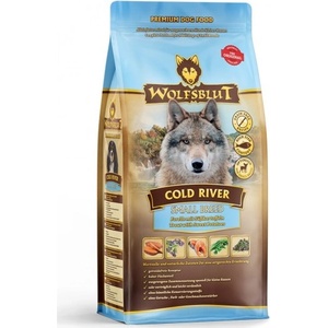 Wolfsblut COLD RIVER SMALL BREED ADULT - Trout with Sweet Potatoes - храна за кучета БЕЗ ЗЪРНО с Пъстърва и сладки картофи, за мини породи, Германия - 7, 5 кг - WВ762634