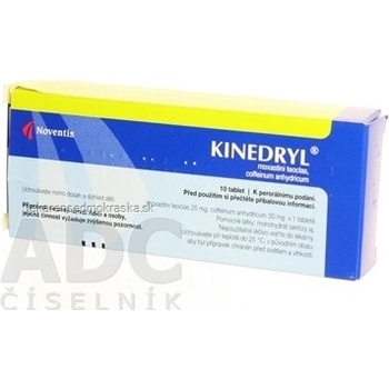 Kinedryl tbl. 10 x 25 mg / 30 mg