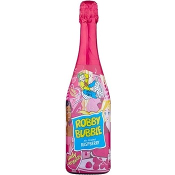 Robby Bubble Raspberry sýtený nealkoholický nápoj ochutený 0,75 l
