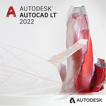 Autodesk AutoCAD LT 2022 Commercial New Single-user ELD 3-Year Subscription (057N1-WW9153-L317)