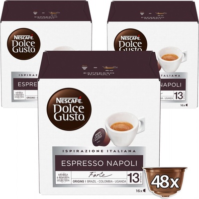 Nescafé Dolce Gusto Espresso Napoli karton 54 ks