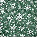 paw servítky christmas snowflakes 33x33cm