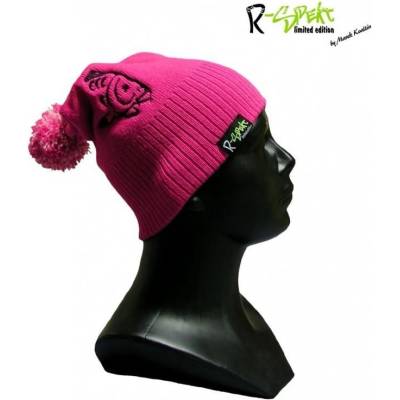 R Spekt Dětský PomPom Duo beanie limited edition růžový