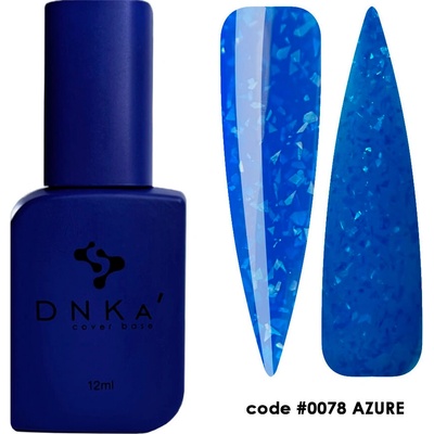 DNKa Цветна каучукова основа DNKa 0078 Azure 12 мл (DNKA0078)