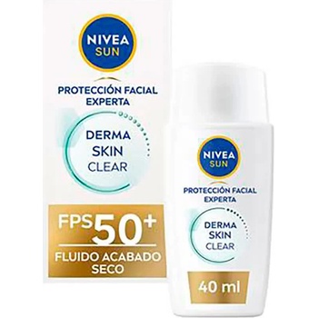 Nivea Sun Derma Spf50+ sunscreen 40ml - Clear (Clear)