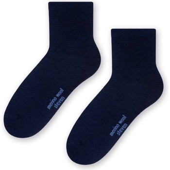 Dámské merino ponožky Bona modrá tmavá