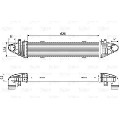 Chladič turba VALEO 818616