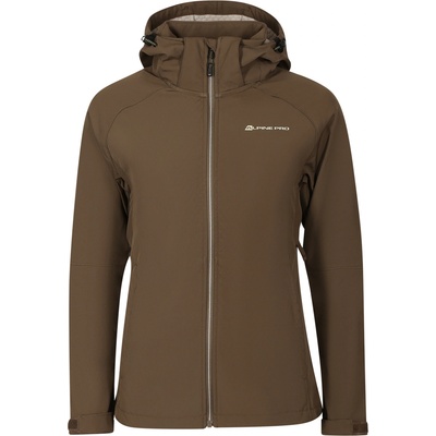 Дамско софтшел яке с мембрана ALPINE PRO HOORA stone gray ALPINE PRO | Kafyav Bezhov | ЖЕНИ | XS