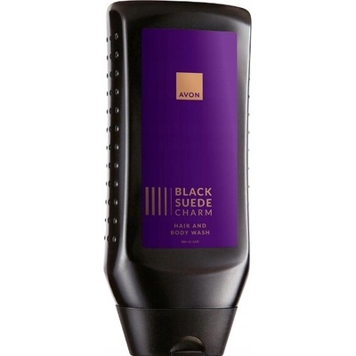 Avon Sprchový gél Black Suede Charm 250 ml