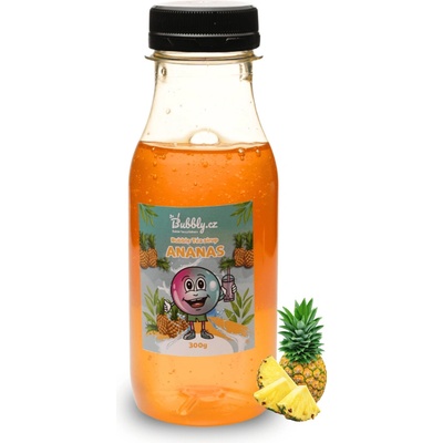Bubbly Domácí Bubble Tea sirup ananas 300 g