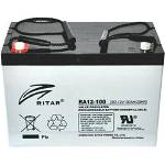 Ritar Оловна Батерия RITAR (RA12-100S) AGM 12V/100 Ah - 306x168x210 mm (RITAR-RA12-100S)