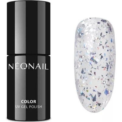 Neonail Gel lak Silver Confetti 7,2 ml