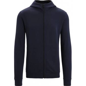 ICEBREAKER M Central Classic LS Zip Hoodie MIDNIGHT NAVY