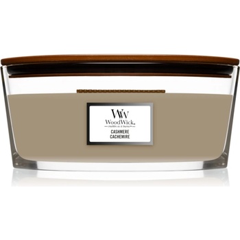 Image 1 of WoodWick Cashmere ароматна свещ с дървен фитил (hearthwick) 453, 6 гр