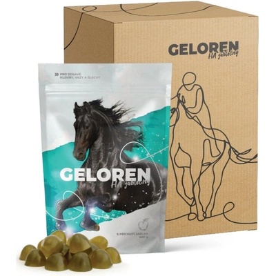 GELOREN HA ставна добавка за коне ябълка 1350 г (3 x 450 г)
