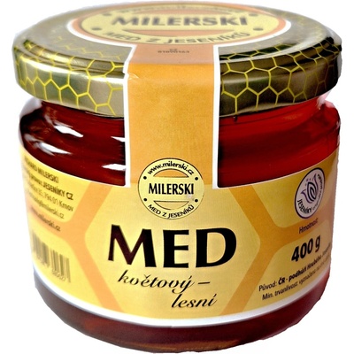 Milerski MED lesní - květový 400 g