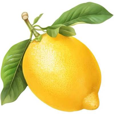 Moon River citron samolepka 9x8 cm