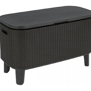 KETER BEVY BAR Multifunkčný stolík ratan, 83,5 x 40 x 50-74 cm, hnedý 17209510