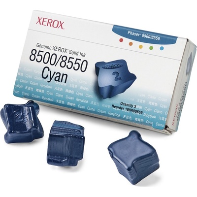 Xerox Мастило за XEROX ColorStix PHASER 8500/8550 - ink 3 Cyan Sticks - OUTLET - P№ 108R00669 (108R00669)