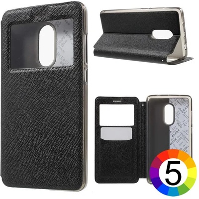 Xiaomi Redmi Note 4 Window Кожен Калъф и Протектор