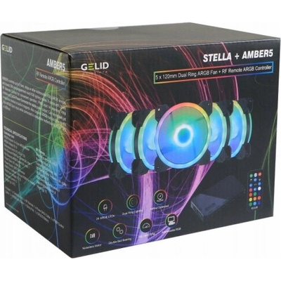 Gelid Amber5 ARGB 120mm RF-RGB-MP-01