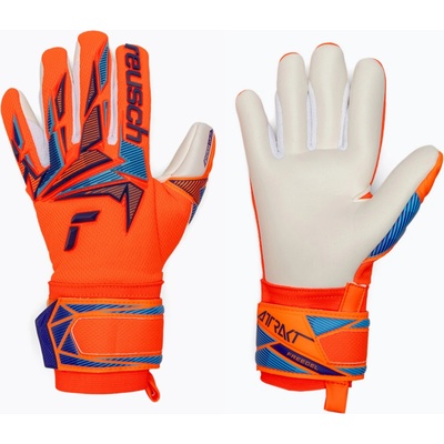 Reusch Attrakt Freegel Advance Junior shocking orange/blue