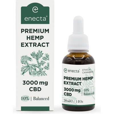 Enecta CBD Konopný olej 10%, 30 ml, 3000 mg