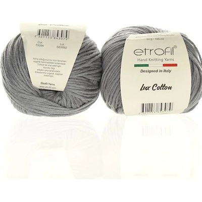 Etrofil Lux Cotton šedá 70094