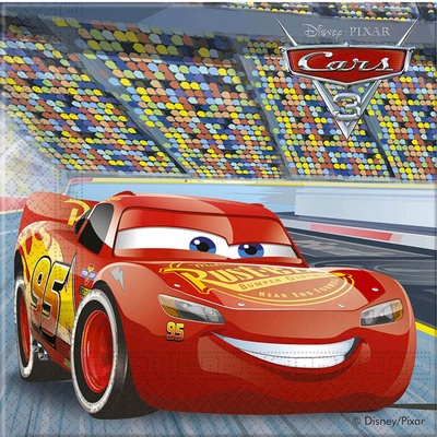 Procos servítky Cars 33x33cm 20ks