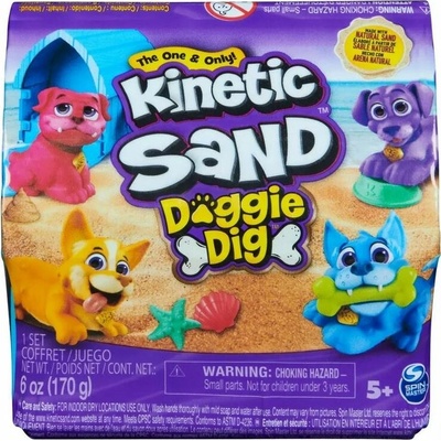 Kinetic Sand Doggie Dig – Zboží Mobilmania