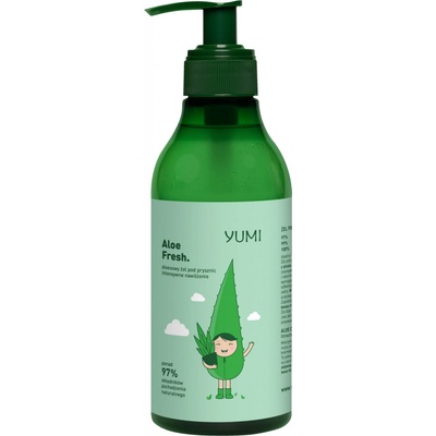 Yumi sprchový gél Aloe Fresh aloe vera 400 ml