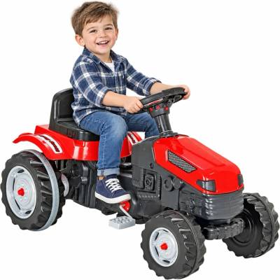 Jamara Šlapací traktor Strong Bull červený